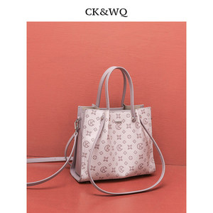 Sac fourre-tout à bandoulière pour femme, design monogramme, grande capacité pour le travail - Modèle OEM WQ-5638G - Product Image 3
