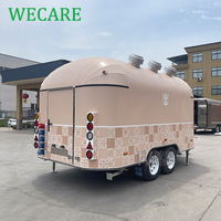 Wecare Bar extérieur mobile, restaurant, cuisine, camion de crème glacée, camion de restauration rapide, remorque de traiteur, foodtruck entièrement équipé à vendre