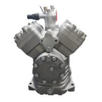 Compresseur de climatisation pour bus BOCK FK40-655K, neuf, 4 cylindres en V, compatible R134a/R404A, pour autocars/bus à deux étages.