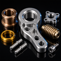Service de fraisage CNC sur mesure : Supports de bielles, bagues, arbres, goupilles, composants à brides, pièces OEM ODM