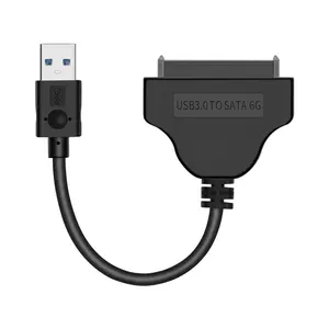 Ult-unite OEM ODM SATA Ke USB 3.0 Konverter USB 3.0 Ke Kabel SATA untuk Hard Disk