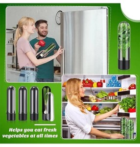 RTS Fraîcheur Herb Saver Pod Conteneur Réfrigérateur Légumes Saver Best Keeper - Product Image 6