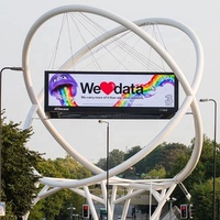 Panneau de géant led P10 pour publicité, écran géant pour l'extérieur