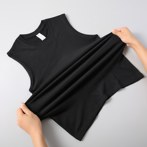 เสื้อรัดกล้ามเนื้อผู้ชายสำหรับ MMA ผ้าโพลีเอสเตอร์/ไนลอน โลโก้สั่งทำได้ น้ำหนัก 180 กรัม ระบายอากาศ แห้งเร็ว เสื้อกล้ามออกกำลังกายฤดูร้อน เสื้อกล้ามเพาะกาย - Product Image 1