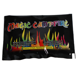 Polvo de Llama de Colores para Fogatas, Efecto de Llamas Azules y Rojas, para Fiestas al Aire Libre - Product Image 3