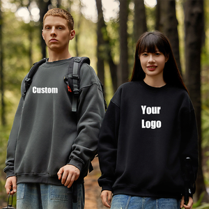 เสื้อสเวตเชิ้ตคอกลมผ้าฟลีซเนื้อนุ่ม 350GSM ขายดี รักษาความอบอุ่น กันหนาว เหมาะสำหรับทุกเพศ - Product Image 1