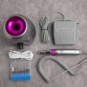 Trapano elettrico del chiodo della macchina dell'archivio di pedicure del manicure dell'oem 35000rpm del fornitore dell'attrezzatura di arte del salone con 6 punte - Product Image 2