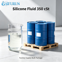 Huile de silicone en gros 350cSt, fluide de silicone liquide transparent pour la fabrication cosmétique quotidienne