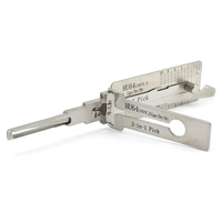 Outil Lishi 2 en 1 HU49 HU46 HU56 HU64 HU66 HU83 HU87 HU92 HU100 HU100(10) HU100R HU101 HU162T(8) Types les plus vendus
