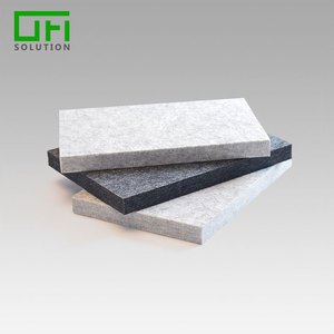 Fábrica de tamaño personalizado de fibra de poliéster de partición de <span class=keywords><strong>oficina</strong></span> de Panel acústico instalar fácilmente escritorio divisor de pantalla - Product Image 4