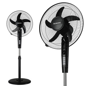 Chất lượng tốt 16 inch xách tay công nghiệp thông gió đứng <span class=keywords><strong>Fan</strong></span> 5 PP Blades gió mạnh Cooler Đối với trang chủ sử dụng Hot Bán Made nhựa - Product Image 2