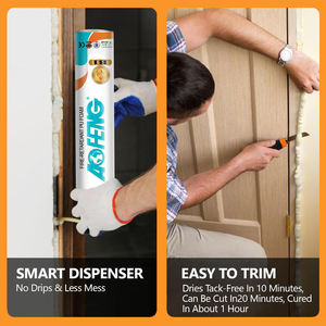 B1 chống cháy Polyurethane bọt <span class=keywords><strong>Sealant</strong></span> xây dựng sử dụng cố định liên kết cửa niêm phong Kit scellant cho những khoảng trống vết nứt mở rộng - Product Image 4