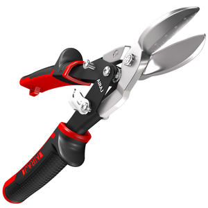 <span class=keywords><strong>Ciseaux</strong></span> pour tôles AIRAJ <span class=keywords><strong>de</strong></span> qualité industrielle, en aluminium aviation, pour plaques à boucles, en acier inoxydable, légers, grands, personnalisables - Product Image 2