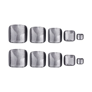 <span class=keywords><strong>Faux</strong></span> <span class=keywords><strong>ongles</strong></span> carrés noirs effet œil-de-chat à presser pour les <span class=keywords><strong>pieds</strong></span> – Populaires <span class=keywords><strong>faux</strong></span> <span class=keywords><strong>ongles</strong></span> d'orteil à presser - Product Image 5