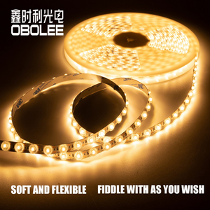 High Brightness 2835 48L 15mm Lens Diffused <b>LED</b> <b>Strip</b> <b>Light</b> Seamless Cuttable for Cove Ceiling Recessed Aluminum <b>Channel</b> 24V - Product Image 3