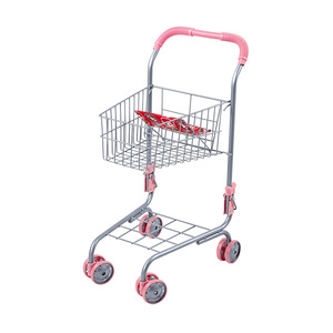 <span class=keywords><strong>Carrito</strong></span> de supermercado plegable de Metal para niños, Mini <span class=keywords><strong>carrito</strong></span> de compras - Product Image 2