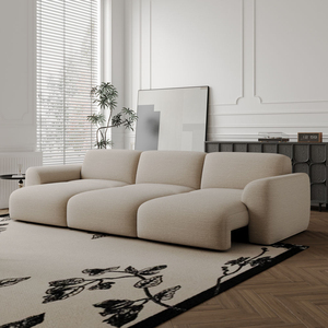 Canapé inclinable électrique moderne ATUNUS avec mousse haute densité, canapé lounge confortable, assise large, meubles de salon pour la maison et les hôtels - Product Image 2