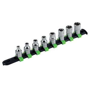 6 Point <b>Socket</b> Set 8 Pcs Metric 4 5 6 7 8 9 10 11 Mm For Automotive Repair Tools - Product Image 2