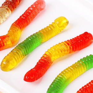 Fabricante Vende al por Mayor Variedad <span class=keywords><strong>de</strong></span> Gomitas <span class=keywords><strong>de</strong></span> Frutas Surtidas, Gomitas <span class=keywords><strong>de</strong></span> Sabor Agridulce, Gomitas <span class=keywords><strong>de</strong></span> Gusano, Dulces Halal Certificados - Product Image 2