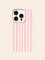 Étui de téléphone portable en cuir texturé rose tendance pour iPhone 16 15 17 Air Pro Max Coque de protection antichoc