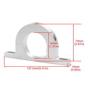 Support de montage universel en alliage d'aluminium pour colonne de direction 137,5 mm pour Chevrolet GMC Cadillac, mise à niveau et rénovation - Product Image 1