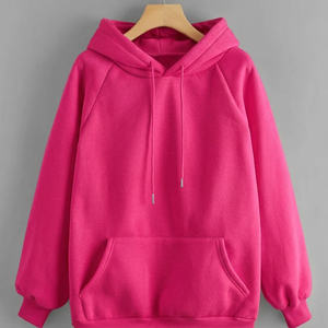 Sudaderas con capucha de algodón 100% para mujer 280 GSM poliéster-algodón polar bordado e impreso Sudadera con capucha de invierno con logotipo frontal - Product Image 1