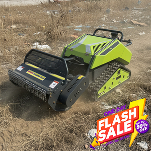 FreeShipping Euro5 Multifunctional <b>Remote</b> Control Lawn <b>Mower</b> Diesel Tracked Rotary Tiller Ditching Wasteland Reclamation Machine - Product Image 3