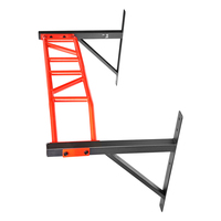 Barre horizontale murale multifonctionnelle en acier durable pour la musculation, support de tractions et de pompes, barres parallèles pour usage domestique