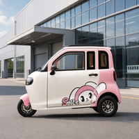 Voiture électrique à 3 roues nouvelle génération avec climatisation, sièges confortables, conduite facile pour les personnes âgées