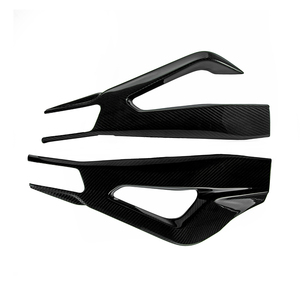 ฝาครอบเฟรมลายทแยงคาร์บอนไฟเบอร์100% รถจักรยานยนต์ + ฝาครอบสวิงสำหรับ <span class=keywords><strong>S1000RR</strong></span> <span class=keywords><strong>2020</strong></span> - Product Image 2