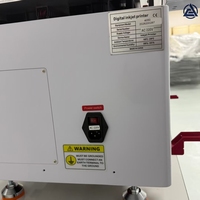 Impresora UV Plana A3 con Cabezal de Impresión XP600, Doble Cabezal de Inyección de Tinta con Ethernet para Impresión Personalizada de Carcasas de Teléfono y Regalos Acrílicos
