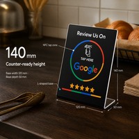 Autocollants de table personnalisés en époxy NFC anti-contrefaçon traçables pour restaurants, hôtels, cafés NT/AG215 en gros