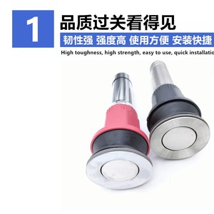 Trampa de desagüe sanitaria abatible de acero inoxidable DN15 DN20 DN25 para lavabo - Product Image 3