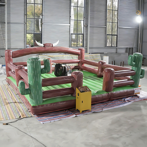 Juego de Toro Mecánico Simulador para Niños a Precio Económico - Inflable con Capacidad para Más de 200 kg, Ideal para Alquiler Comercial en Fiestas - Product Image 1