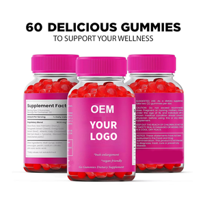 อาหารเสริมเพิ่มน้ำหนักแบบ OEM สำหรับผู้ใหญ่ วิตามินกัมมี่ยกกระชับก้น เพิ่มขนาดหน้าอก - Product Image 2