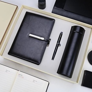 OEM Luxury Stationery Custom Logo <strong>Fathers</strong> Mother's Day Corporate Notebook Souvenirs Business Gift Set - Product Image 3