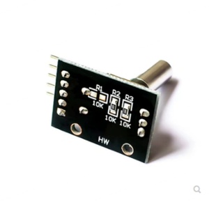 โมดูลตัวเข้ารหัสแบบหมุนได้ 360 องศา KY-040 พร้อมอินเทอร์เฟซ USB และบรรจุกล่อง - Product Image 4