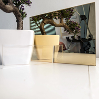 Plaque miroir acrylique PMMA Aulen en gros, résistante aux rayures et aux UV, avec service de découpe
