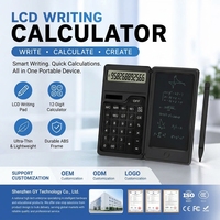 Calculatrice Scientifique Personnalisée Portable Mini Pliable en Plastique ABS Solaire pour Étudiant, Tableau d'Écriture Multifonction, Calendrier, OEM