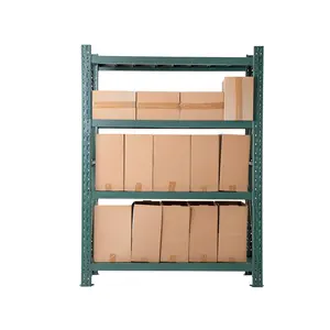 AMJ Steel Adjustable Warehouse Storage Shelf Stacking Medium Duty Rack Shelves Shelving Racking