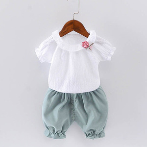 Vendita all'Ingrosso di Abiti Estivi Economici per Bambine, Completo per <span class=keywords><strong>Bambina</strong></span> di 5 <span class=keywords><strong>Anni</strong></span> - Product Image 4