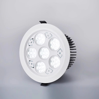 Focos giratorios Ajustable Led Empotrable Downlight Mostrador Escaparate Joyería Tienda Iluminación