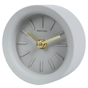 Đồng Hồ Công Nghiệp Kiểu Bắc Âu Đơn Giản Đồng Hồ Tròn Kim Đồng Thau Vỏ Xi Măng Nước Trong Suốt Bằng Đồng Bê Tông Nhỏ - Product Image 6