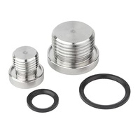 Vis à tête plate Phillips biseautée en titane, finition nickelée, filetage M10, pour amplificateur