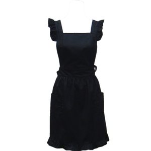 Bonitos delantales <span class=keywords><strong>de</strong></span> <span class=keywords><strong>cocina</strong></span> Retro <span class=keywords><strong>de</strong></span> algodón para mujeres y niñas, <span class=keywords><strong>delantal</strong></span> <span class=keywords><strong>Vintage</strong></span> para hornear con bolsillos para regalo <span class=keywords><strong>de</strong></span> madre - Product Image 4