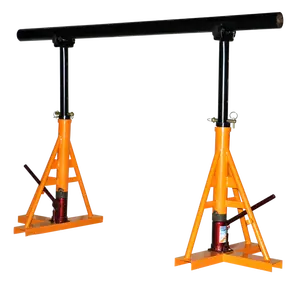 3 ,5,10 Ton Handleiding Schroef Kabel Drum Jack Reel Pay-Off Rack Apparaat Voor Kabel Trekken Bouw Spiraal Betalen-off Stand