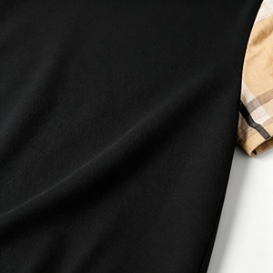 Camiseta Personalizada de Alta Calidad con el Mismo Diseño que el Producto <span class=keywords><strong>B</strong></span>, con un Diseño de Parches en las Mangas Cortas - Product Image 4