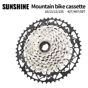Piñón Libre de Acero Ultraligero SUNSHINE para Bicicleta de Montaña, 10/11/12 Velocidades, 42T/46T/50T Dientes, Cambio de Marchas Grande - Product Image 2