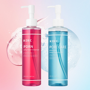 Detergente <span class=keywords><strong>Schiumogeno</strong></span> Gelatinoso PDRN Koec a Basso pH per Uso Quotidiano, Adatto a Tutti i Tipi di Pelle, Idratante, Cura dei Pori, Gel al Collagene, <span class=keywords><strong>Struccante</strong></span> - Product Image 1