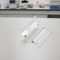 Support de laboratoire en PVC réutilisable pour l'extraction de liquides en sac homogène, pour la collecte d'échantillons microbiens